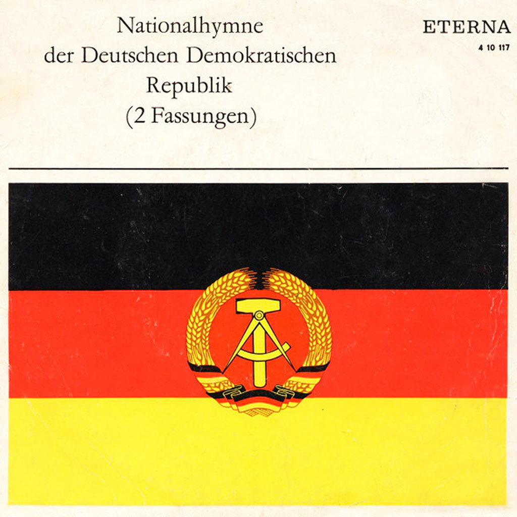 Nationalhymne der DDR Eterna Schallplatte