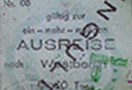 DDR Ausweis mit Visum - Beitragsbild
