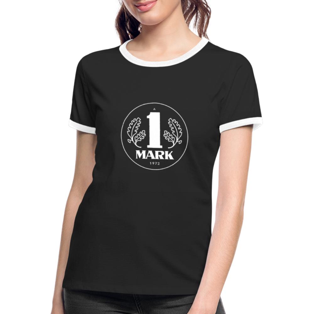 1 Mark 1972 - Frauen Kontrast T-Shirt