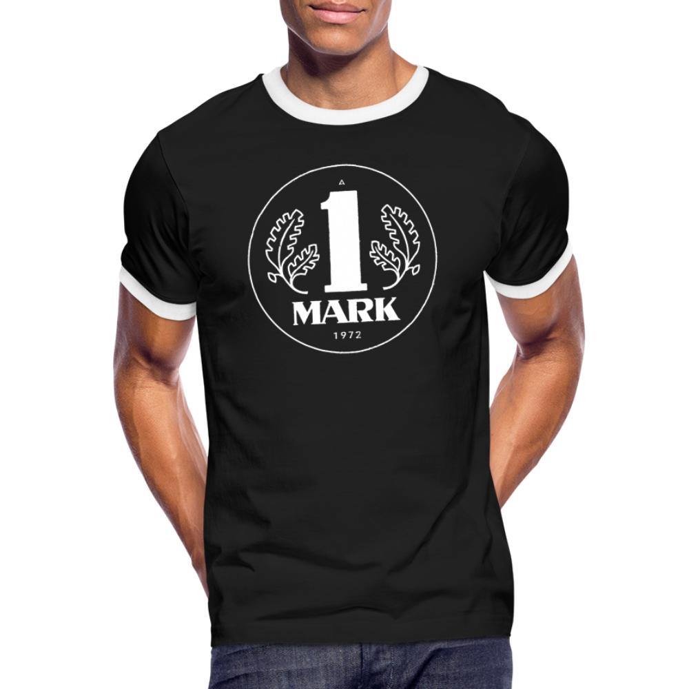 1 Mark 1972 - Männer - Kontrast T-Shirt